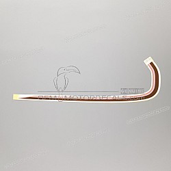 Adesivo carena anteriore superiore, lato sinistro