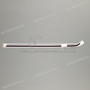 Frame cowling decal, right side