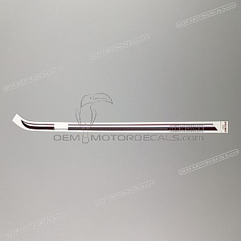 Frame cowling decal, left side