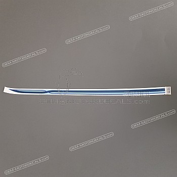 Kanzel / Oberteil Verkleidung Aufkleber, Linke Seite