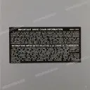 Etiqueta de precaución