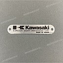 Autocollant de marque pour réservoir de carburant Kawasaki