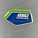 Tail cowl decal, left side