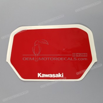 Front cowling decal