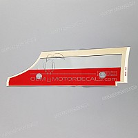 KAWASAKI Adesivo pannello laterale, lato sinistro 56048-1848