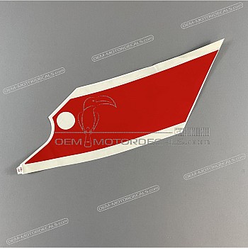 Naklejka na tylną owiewkę / zadupek, lewa strona