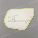 KDX125 side cover graphic, right side