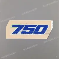 KAWASAKI Tail cowl decal, right side 56050-1327