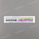Swingarm Uni-Trak graphic, left side