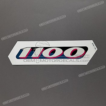 Tail cowl decal, right side