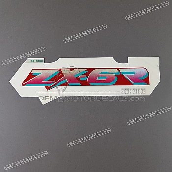 Front cowling decal