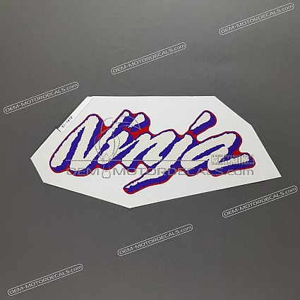 OEM Decals Kawasaki ZX7R 1996 - Red • Original Stickers