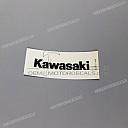 Autocollant logo Kawasaki pour carénage supérieur