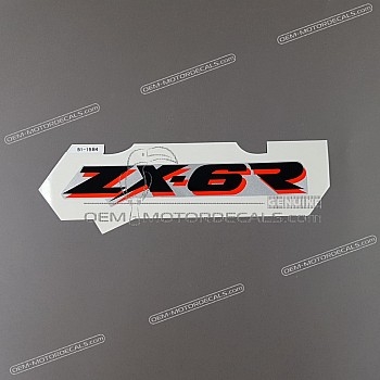 Front cowling decal