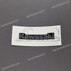 Front cowling decal