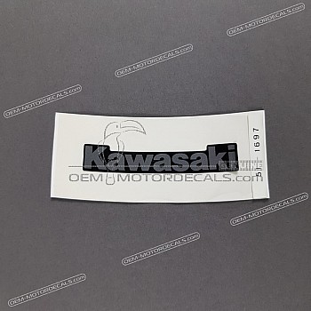 Front cowling decal