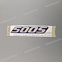 Tail cowl decal