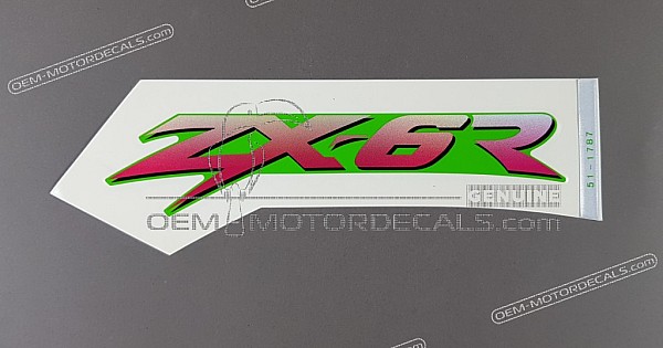 Kawasaki Upper Cowling ZX-6R Logo OEM 56051-1787