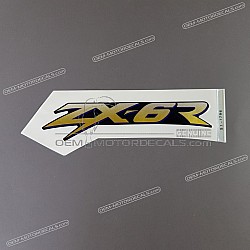 Front cowling decal