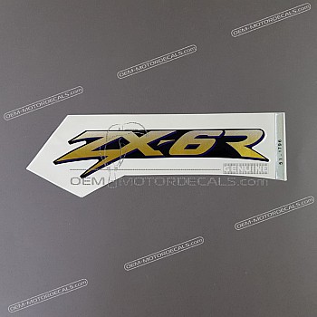 Front cowling decal