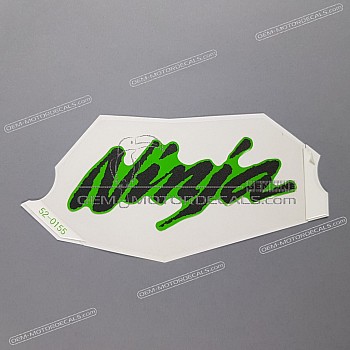 Side cowling decal