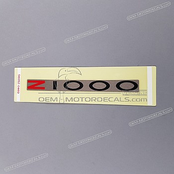 Autocollant carénage arrière queue