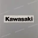 Naklejka napis KAWASAKI na zbiornik paliwa