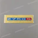 Autocollant de carénage arrière Z750S