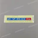 Emblema de colín Z750S