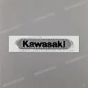 Emblemat KAWASAKI na pokrywę boczną, prawa strona
