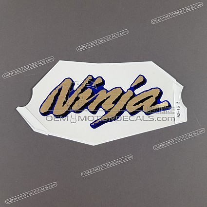 OEM Decals Kawasaki ZX12R 2002 - Blue • Original Stickers OEM Decals Kawasaki ZX12R 2002 - Blue • Original Stickers