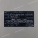 Voorzichtigheid label, Bandenbelasting