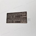 Voorzichtigheid label, Bandenbelasting