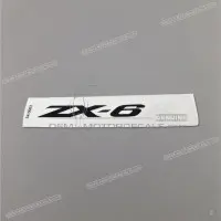 KAWASAKI Autocollant logo ZX-6R pour couvre-selle 56054-0003