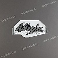 KAWASAKI Side cowling Ninja logo decal 56054-0008