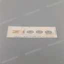Adesivo copertura posteriore Z1000