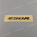 Emblème de carénage arrière 250R