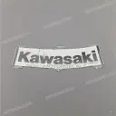 Emblème KAWASAKI pour réservoir KAWASAKI, côté droit