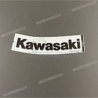 KAWASAKI Naklejka KAWASAKI na zbiornik paliwa, lewa strona 56054-0507