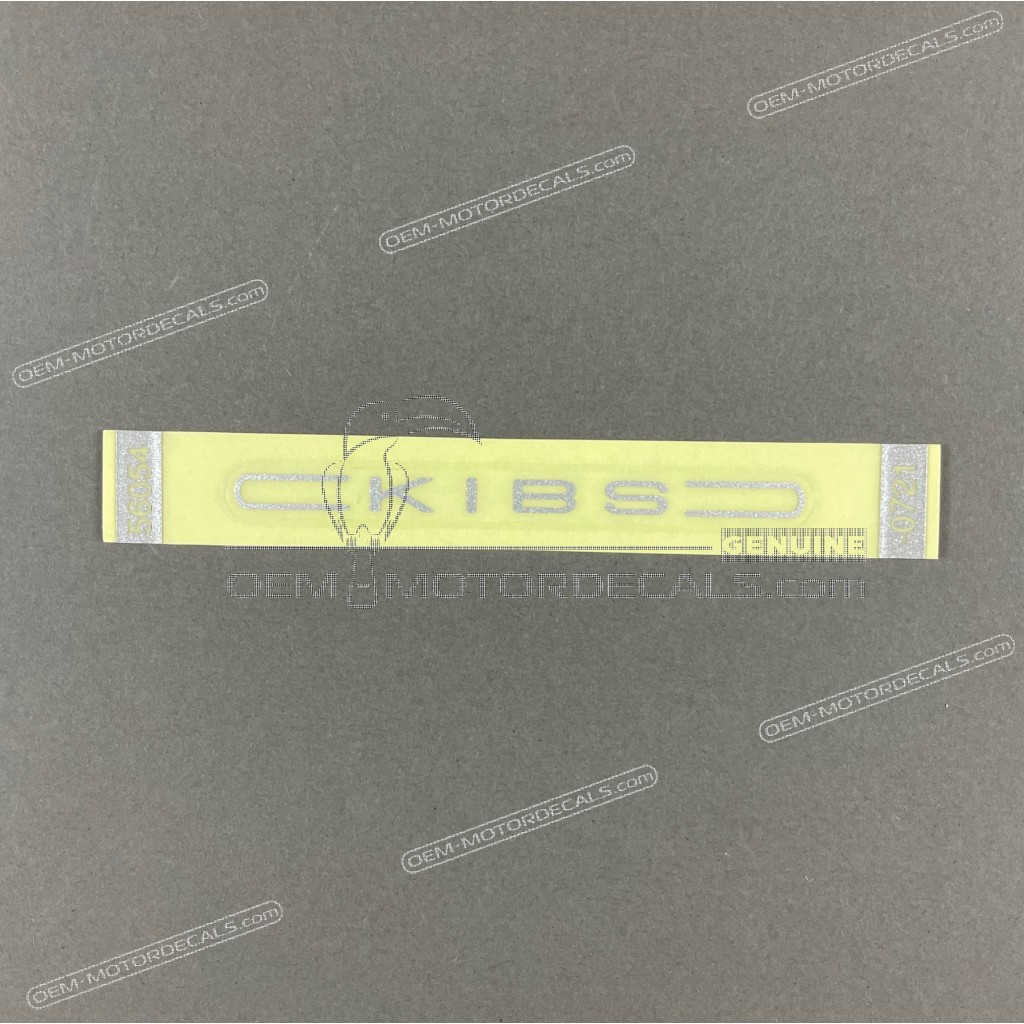 Kawasaki NINJA ZX-6R Front Fender KIBS Emblem OEM 56054-0721 Authentic factory-original motorcycle graphic