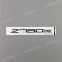 Tail cover Z750R emblem, left side