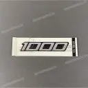 Pegatina "1000" para deflector