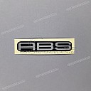 Emblema ABS parafango anteriore