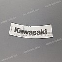 Naklejka z logo KAWASAKI na owiewkę