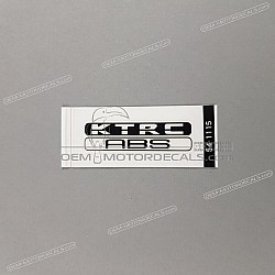 Front fender decal