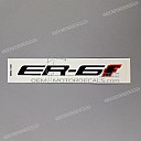 Side cowling decal