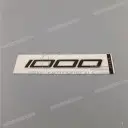 Emblème "1000" pour coque arrière