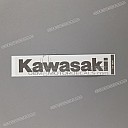 Naklejka KAWASAKI na zbiornik paliwa