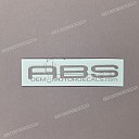 ABS-sticker voorspatbord