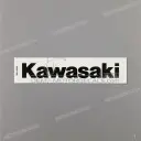 Emblème KAWASAKI pour flanc de carénage de réservoir